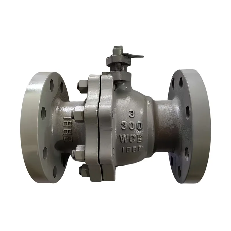 Vipande 2 vya Valve ya Mpira yenye Flanged