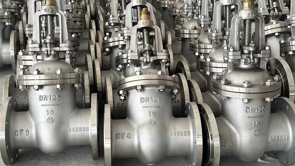 Aina za valves za lango.