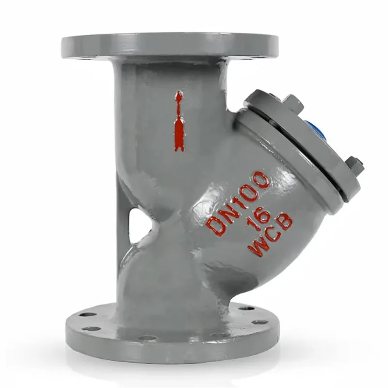 Kichujio cha Chuma cha Carbon Flanged Y-aina