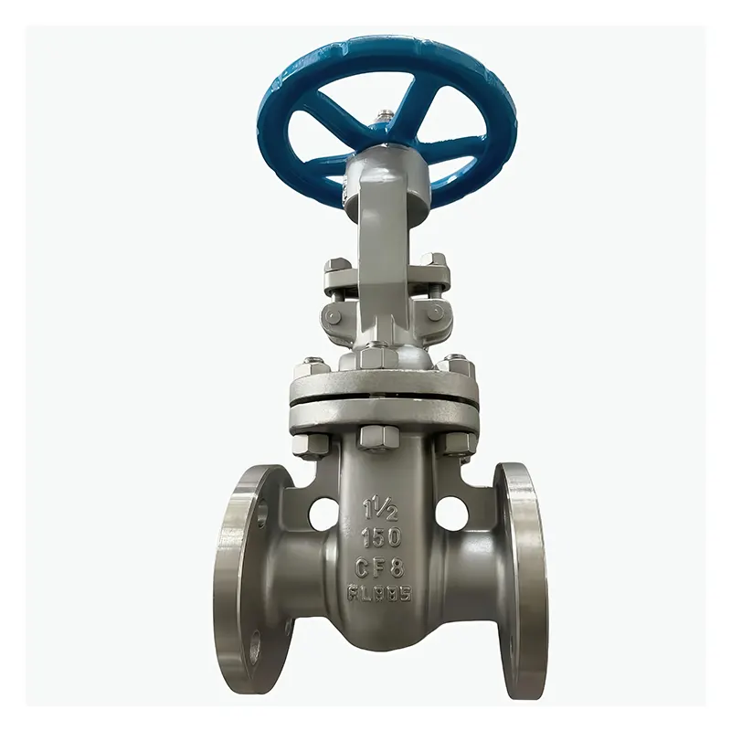 Valve ya Lango la Flanged ya Chuma cha pua 304