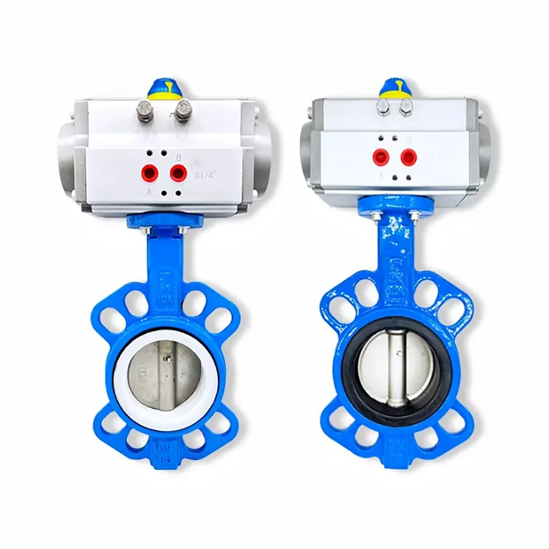 Valve ya Kipepeo ya Nyumatiki ya Chuma cha pua