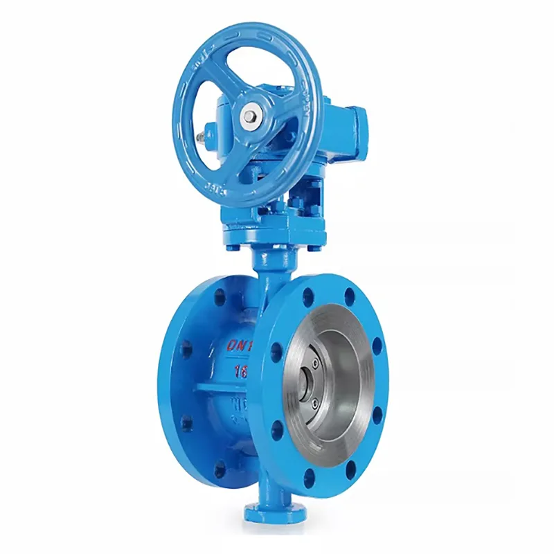 Valve ya Kipepeo yenye Flanged ya Turbo